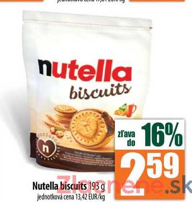 Nutella biscuits 193 g