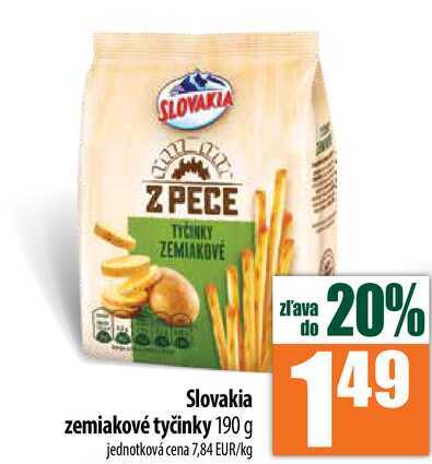 Slovakia zemiakové tyčinky 190 g 