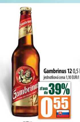 Gambrinus 12 0,5 l