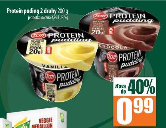 Protein puding 2 druhy 200 g 