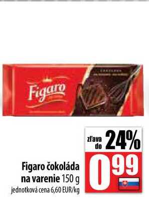 Figaro čokoláda na varenie 150 g 