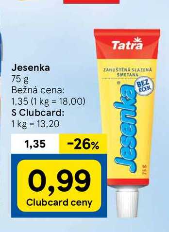 Jesenka, 75 g