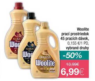 Woolite prací prostriedok 45 pracích dávok