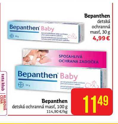Bepanthen detská ochranná masť, 100 g