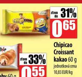 Chipicao Croissant kakao 60 g 