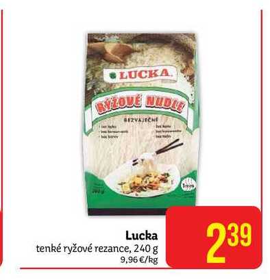Lucka tenké ryžové rezance, 240 g