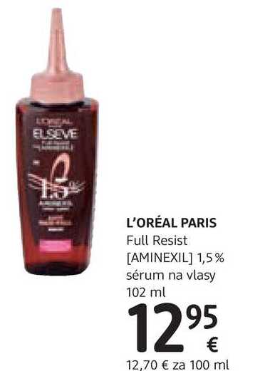 L'ORÉAL PARIS Full Resist [AMINEXIL] 1,5% sérum na vlasy, 102 ml 