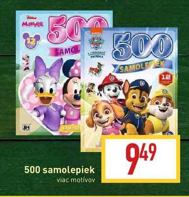 Jiri Models 500 samolepiek 1 balenie
