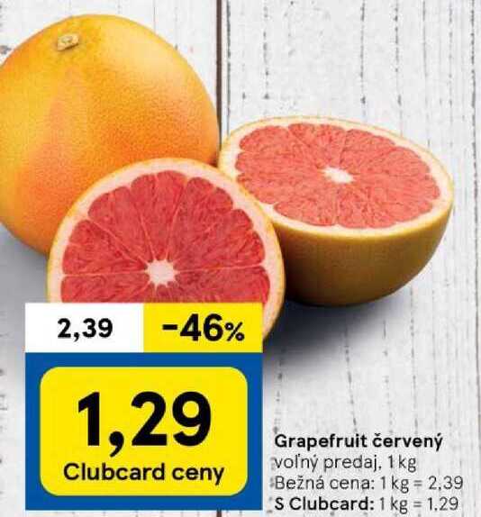 Grapefruit červený, 1 kg