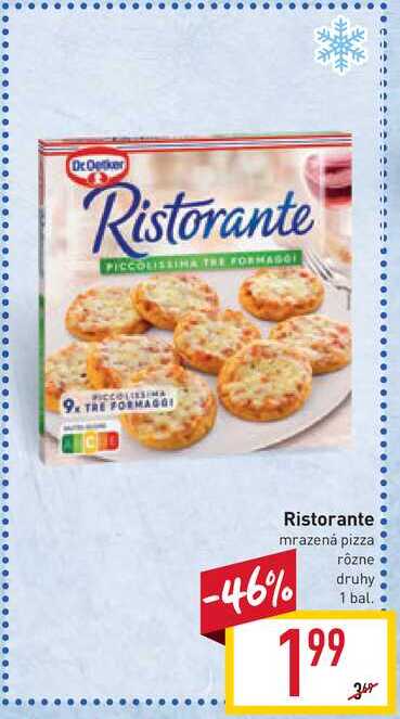 Dr. Oetker Ristorante mrazená pizza 1 bal. 