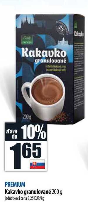 PREMIUM Kakavko granulované 200 g 