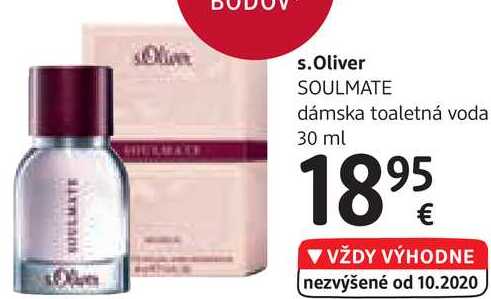 ARCHIV SOULMATE dámska toaletná voda, 30 ml v akcii
