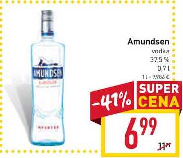 Amundsen vodka 37,5% 0,7 l