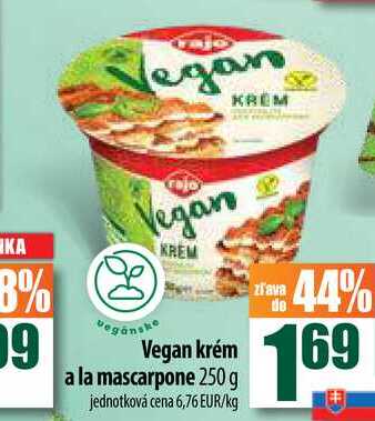 Vegan krém a la mascarpone 250 g  