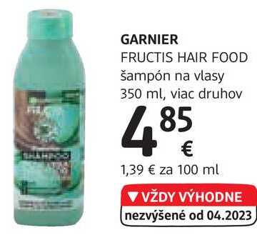 GARNIER FRUCTIS HAIR FOOD šampón na vlasy, 350 ml