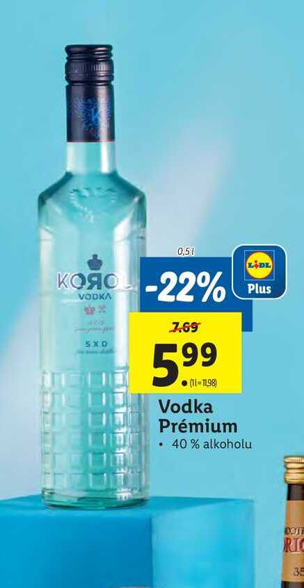 Vodka Prémium 0,5 l 