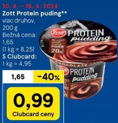 Zott Protein puding, 200 g