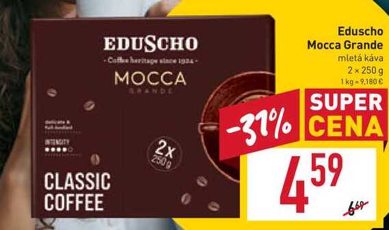 Eduscho Mocca Grande mletá káva 2 x 250 g 