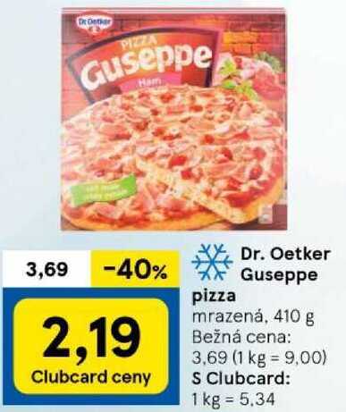 Dr. Oetker Guseppe pizza, 410 g