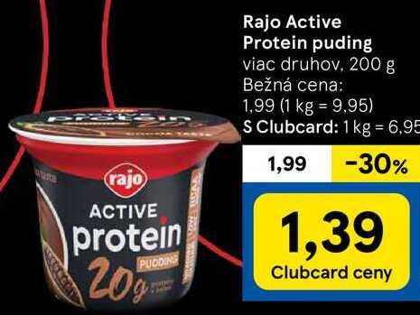 Rajo Active Protein puding, 200 g