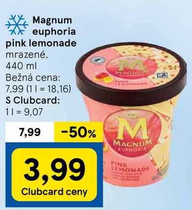 Magnum euphoria pink lemonade, 440 ml 