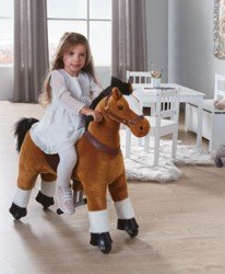 Detský plyšový kôň alebo jednorožec