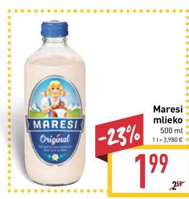 Maresi Zahustené mlieko 500ml