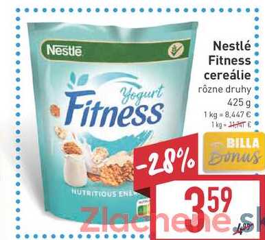 Nestlé Fitness cereálie rôzne druhy 425 g