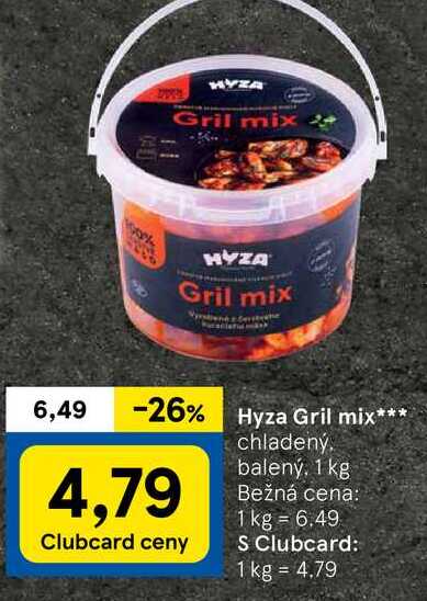 Hyza Gril mix, 1 kg