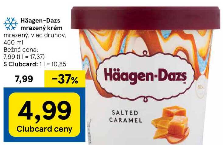 Häagen-Dazs mrazený krém, 460 ml 