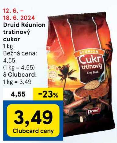 Druid Réunion trstinový cukor, 1 kg