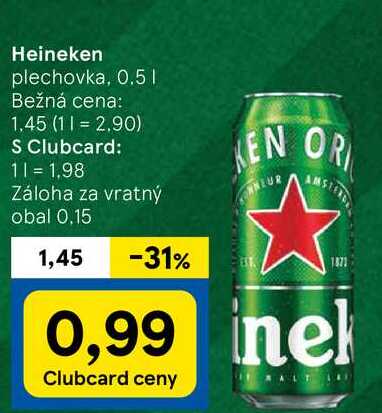 Heineken, 0,5 l