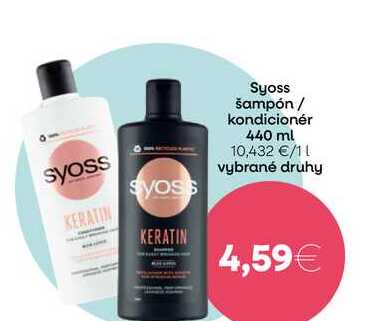 Syoss šampón 440 ml