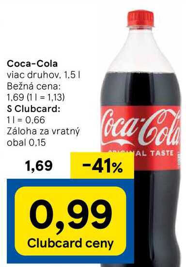 Coca-Cola, 1,5 l