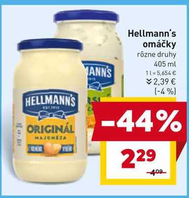 Hellmann's Tatárska omáčka 405 ml