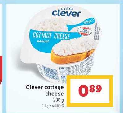 Clever cottage cheese 200 g