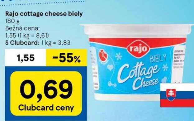 Rajo cottage cheese biely 180 g