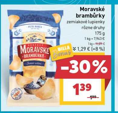 Moravské brambůrky 175 g