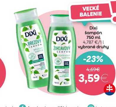 Dixi Šampón 750 ml