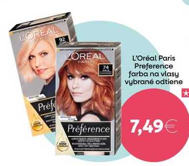 L'Oréal Paris Preference farba na vlasy 