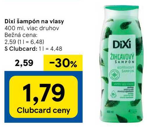 Dixi šampón na vlasy, 400 ml