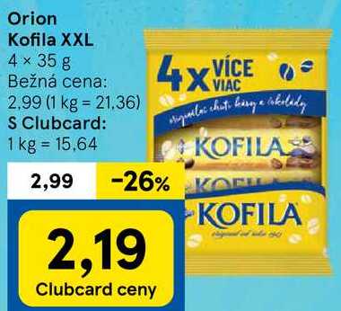 Orion Kofila XXL, 4x 35 g 