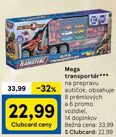 Mega transportér