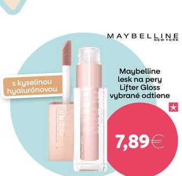 Maybelline lesk na pery Lifter Gloss vybrané odtiene