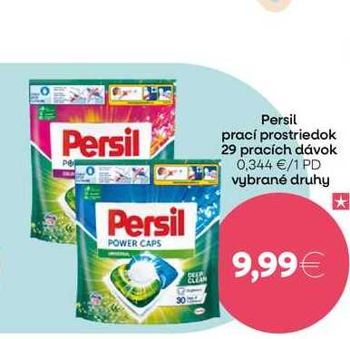  Persil prací prostriedok 29 pracích kapsulí