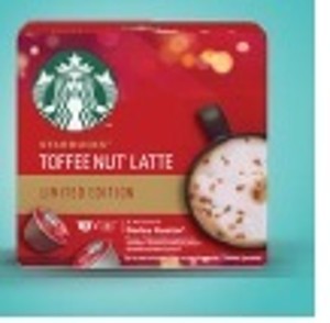 Starbucks by Nescafé® Dolce Gusto® Toffee Nut Latte v akcii