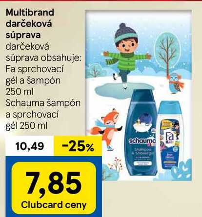 Multibrand darčeková súprava 