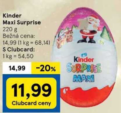 Kinder Maxi Surprise, 220 g 