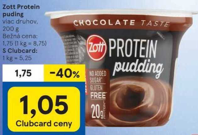 Zott Protein puding, 200 g