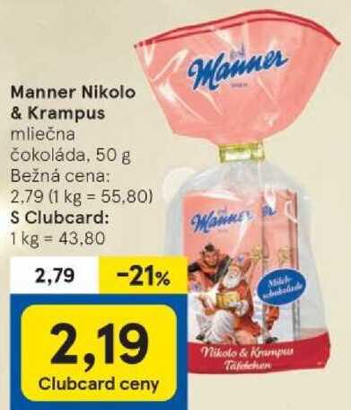 Manner Manner Nikolo & Krampus, 50 g